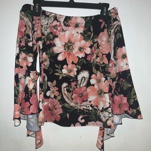 Floral Off the Shoulder Top